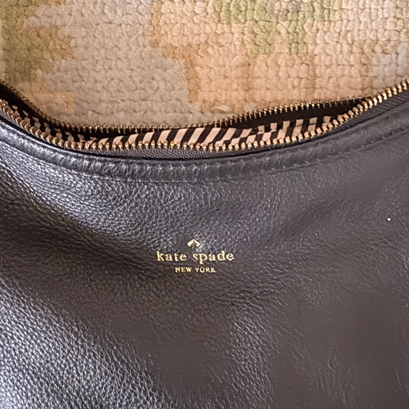 Kate Spade Black Cobble Hill Medium Serena Leather Purse